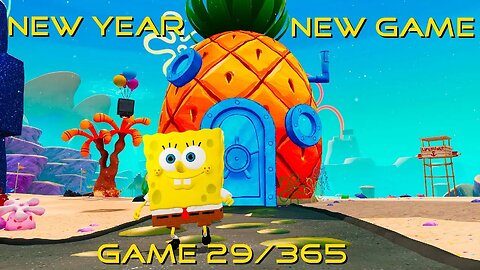 New Year, New Game, Game 29 of 365 (SpongeBob SquarePants: Battle for Bikini Bottom - Rehydrate)