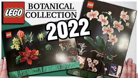 LEGO Orchid and Succulents LEAK | LEGO Botanical Collection 2022 | 10309 & 10311