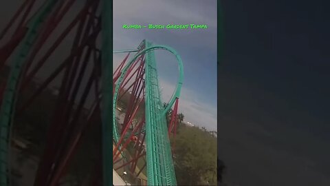 POV of the Kumba in Busch Gardens in Tampa