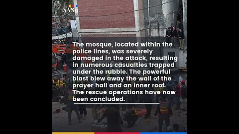 Peshawar mosque attack death toll surpasses 100