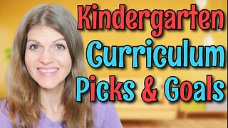 HOMESCHOOL KINDERGARTEN CURRICULUM CHOICE 2022 -23 || SPECIAL NEEDS EDUCATION GOALS