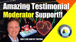 Stock Market Success Stories Amazing Testimonial With The Help Of Moderator Support & Coaching