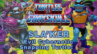 Sla'ker - Turtles of Grayskull - Unboxing & Review