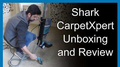 Shark Carpet Xpert Unboxing and Use | Find Out What I Think About The Shark CarpetXpert