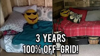 3 Years Living 100% Off Grid! - Ann's Tiny Life and Homestead