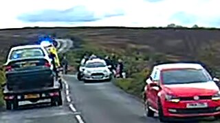 030524, #biker, #spring, #ride, #moors, #dashcam, #long hair,