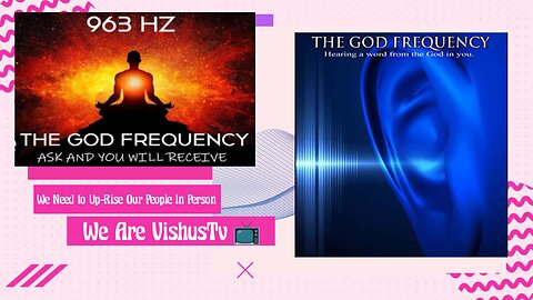 "GOD Frequency" We Need To Up-Rise Our People In Person... #VishusTv 📺
