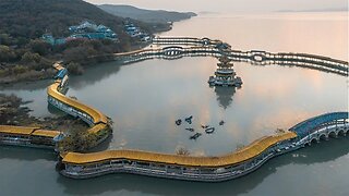 Exploring Abandoned Chinese Ghost Town Caught A Demon On Camera (Haunted Lake in China)