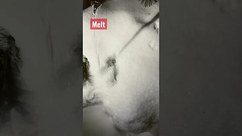 Boiling water over snow just for fun 🤙🏻😂