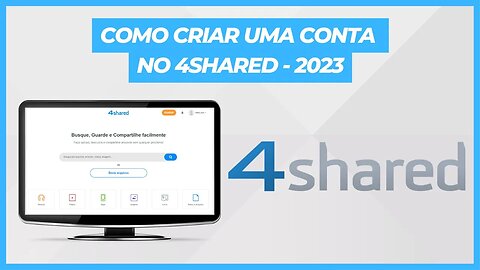 COMO CRIAR UMA CONTA NO 4SHARED - 2023