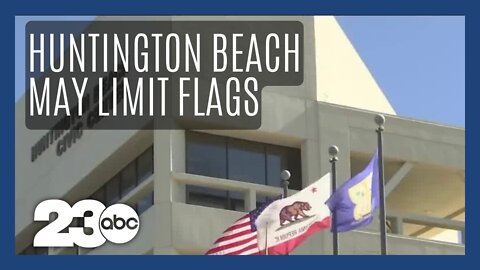 Huntington Beach proposal would limit official display of non-government flags