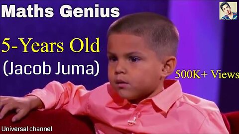 world Got talent | Five years old Math's genius Kid | Jacob Zuma Vs 5 year old Kid