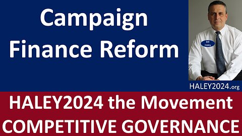 Campaign Finance Reform