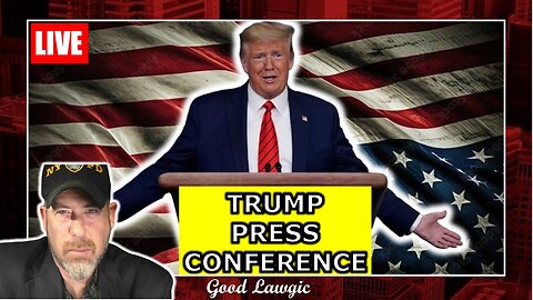 Trump SPEAKS!!! Livewatch of President's FIRST Full Post-Conviction Press Conference