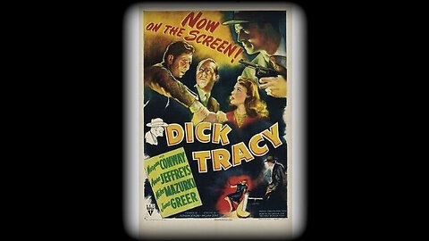 Dick Tracy Detective 1945 | Classic Mystery Drama | Vintage Full Movies