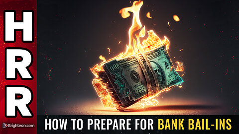 How to prepare for BANK BAIL-INS