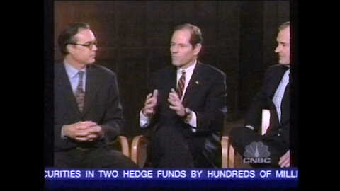 October 29, 2003 - James B. Stewart, Eliot Spitzer & David Boies on Prosecutors