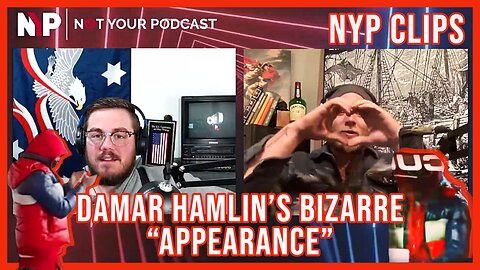 NYP Clips - Damar Hamlin's Bizarre Appearance Sparks Theories