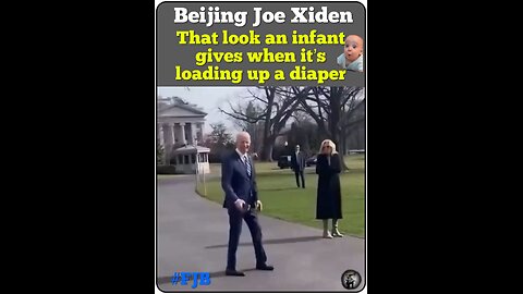 Beijing Joe Xiden pausing for a second to….. AHHHHH