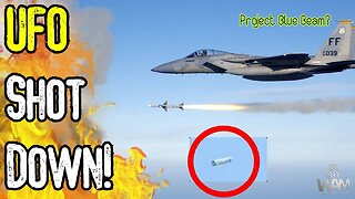 BREAKING: UFO SHOT DOWN BY GOVERNMENT! - Project Blue Beam BEGINS! - False Flag Alien Invasion?