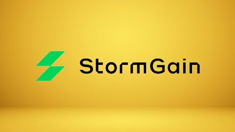 StormGain Free BTC miner no Deposit Need.