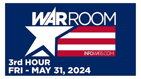 WAR ROOM [3 of 3] Friday 5/31/24 • J.J. CARRELL, VETERANS CALL-IN, News, Reports & Analysis