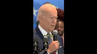 Joe Biden crushing a speech