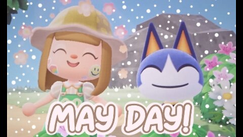 LET'S ESCAPE THE MAY DAY MAZE // ACNH // ANIMAL CROSSING NEW HORIZONS
