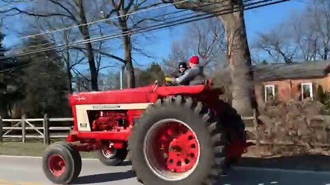 International 1066 Rolling Coal