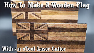 How To Make Flags with xTool M1 Laser Cutter