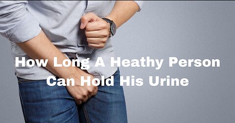 Harmful Effects Of Holding Urine For So Long