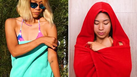 Clever Towel Ideas, Hacks And More | Incredible DIY Hacks You Surely Won't Regret by Blossom