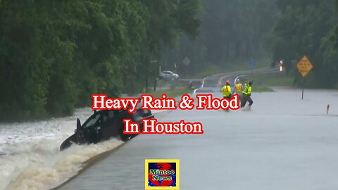 Houston hit by heavy rains, flooding
