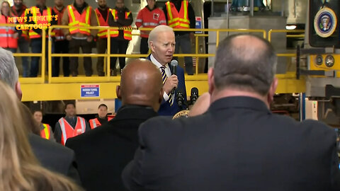 Biden: "I also want to — you know, we tried to shut down — while others tried to shut this work down, we made clear — I made clear..."