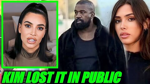 KIM LOST AFTER CONFRONTING KANYE WEST AND BIANCA CENSORI