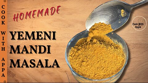 Mandi Masala | Arabic Mandi Masala | Yemeni Mandi Masala #homemade #foodinspiration #yemenifood