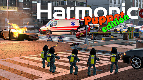 Puppet Action Movie: Harmonic Episode 1 Scene 2: The Crime Scene Shootout