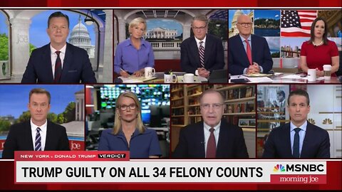 Morning Joe's Legal Analysts: Bragg Didn't 'Relish' Victory, Normal Sentence Is Probation, But…