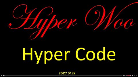 Hyper Woo Hyper Code -- Clif High update for 1.21.23