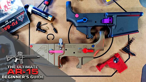 Ep-12: What Parts Do You Need to Complete a Lower? Safeties, Pins, Retainers, Mag & Bolt Catches…