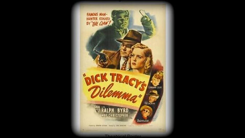 Dick Tracy's Dilemma 1947 | Classic Mystery Drama | Vintage Full Movies