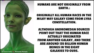 THE HUMAN FAMILY: THE GROUP OF RACES AND CIVILIZATIONS THAT WE REFER TO AS "HUMAN" ARE THOSE WHO LO