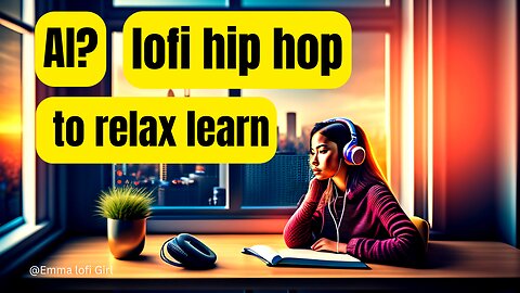 lofi hip hop - beats to relax learn - with Ai