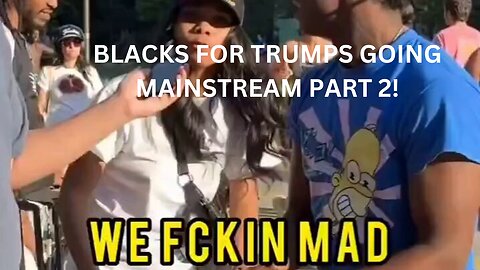 BLACKS FOR TRUMP IS HERE!! ABSOUTELY LOVE IT!! EVERYONE FOR TRUMP!!