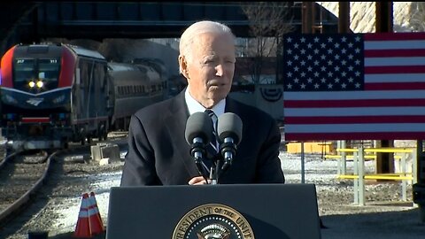 Biden Tells Fake Amtrak Story Again