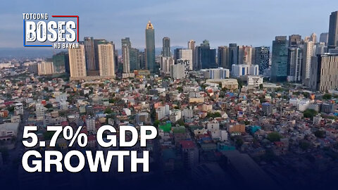 5.7% na GDP growth, maganda lang sa papel; Tunay na nakikinabang, mga mayayaman lamang