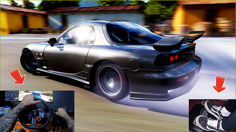 DREAM DRIFT CAR Mazda RX-7 - PC - Forza Horizon 5 #bad8 #sub2bad8
