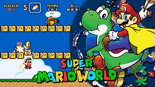 Super Mario World Ep.[04] - A montanha biscoito.