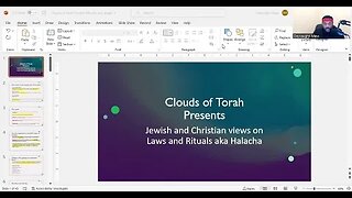 Clouds of Torah Presents: Jewish and Christian views on Laws and Rituals aka Halacha Part 1