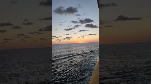 Sunrise From Wonder of The Seas! - Part 8